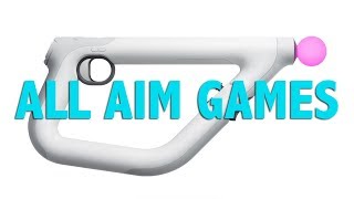 All Aim Controller Games Available amp Coming Soon  New PS4 Gun Worth It psvr [upl. by Foah]