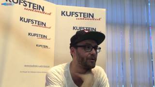 quotMark Forsterquot  Interview in Kufstein vor seinem Auftritt  Kufstein Unlimited 2015 [upl. by Bernardi967]