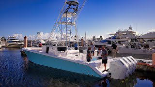 Palm Beach Boat Show Full Tour  BoatsYachts and Laughs  Chit Show Part 2 [upl. by Acker359]