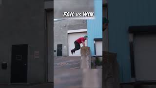 Fails Vs Wins Parkour [upl. by Yarb]