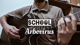 School  Easy Guitar Chords  Arbovirus  Als Music Mansion [upl. by Orit]