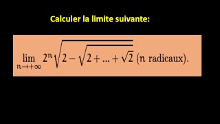 Suites Numériques Et Limites [upl. by Liebowitz288]