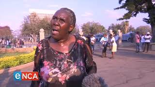 Protests in Bulawayo over Shona mayor [upl. by Sankaran]