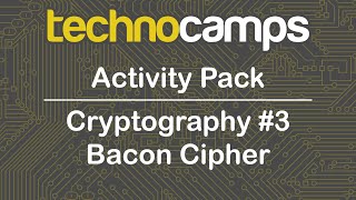 Cryptography 3  Bacon Cipher [upl. by Gavin943]