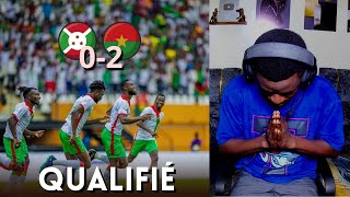 BURUNDI 02 BURKINA FASO  LES ÉTALONS VALIDENT LEUR TICKET POUR LA CAN 2025 [upl. by Lenra930]