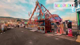 Luna Park Italy Mini Tour  Walking Tour Vlogs [upl. by Breeze]