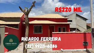 Casas venda Terramartrajeto casas até as prontas e distância praia a partir R 220 mil [upl. by Herbie166]