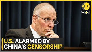 US Committee urges action against Chinas censorship tech  World News  WION [upl. by Gilbertine]