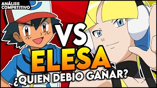 ASH VS ELESA ¿GUIÓN  POKEMON BW  ANÁLISIS COMPETITIVO [upl. by Leonardo]