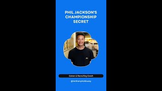 Phil Jacksons Championship Secret [upl. by Einahpts820]