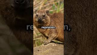 Meet the Cuddly Hyrax hyrax animalfacts wildlifekingdom africa [upl. by Dimphia]