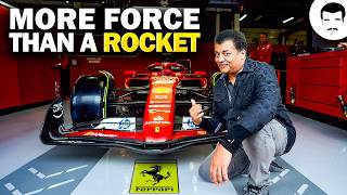 Neil deGrasse Tyson Explains the Physics of Formula One Racing [upl. by Yleoj]