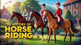 THE HISTORY OF HORSE RIDING STORY [upl. by Debera]