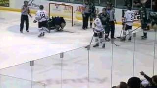 Brendan Leipsic collides with Austin Lotz [upl. by Ardnauq346]