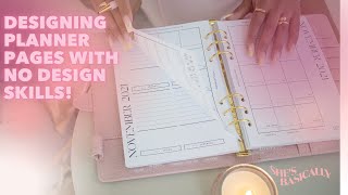 Creating a Planner with NO Design Skills [upl. by Anemolif]