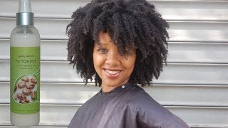 How to untangle 4C Hair with the Going Natural No More Knots [upl. by Dalpe]