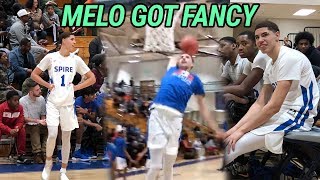 LaMelo Ball Quiets Trash Talkers With Buckets amp CRAZY DIMES Leads Spire To Big Win FULL HIGHLIGHTS [upl. by Irrehc]