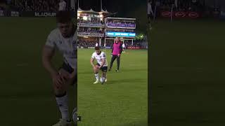 Heres The Late Penalty From Farrell That Boosted Saracens In The Title Race 🔥 gallagherprem rugby [upl. by Joiner]