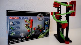 Fischertechnik Profi Dynamic XS  Was taugt die 10 Euro Kugelbahn  Testbericht und Unboxing [upl. by Eatnuahc459]