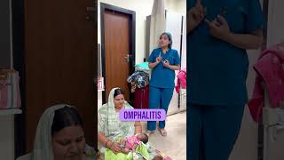 बच्चे को कबसे नहलाना है  और मालिश कबसे शुरू कर सकते हैं gynaecologist shots newbornbaby [upl. by Acinelav]