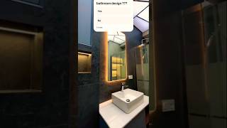 Modern bathroom design ideas 💡 latest bathroom design 👍 ytshorts trending interiordesign shorts [upl. by Harper]