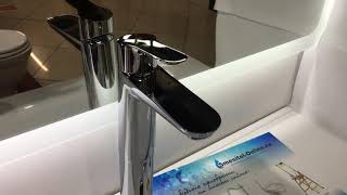 SMESITELONLINERU  КУПИТЬ СМЕСИТЕЛЬ Grohe BauEdge 23761000 для раковины высокий [upl. by Roid]