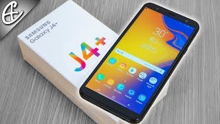 Samsung Galaxy J4 Plus  J4 Glass Build  11k  Unboxing amp Hands On Review [upl. by Tenn232]