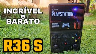 Mini Game R36S melhor console Portatil [upl. by Ahsitneuq]