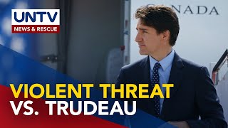 Lalaki arestado sa pagbabanta sa buhay ni Canadian Prime Minister Justin Trudeau [upl. by Kerry]