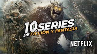 TOP 10 SERIES de FICCION Y FANTASIA que debes ver en NETFLIX PRIME VIDEO MAX y más [upl. by Dutch]