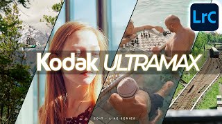 How to Create the Kodak Ultramax 400 Look in Lightroom Classic Tutorial [upl. by Jevon245]