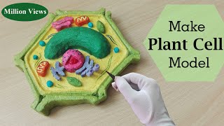 Simple and Easy way to make plant cell Hexagone shape model 3d styrofoam carving [upl. by Anrahc]