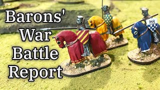 The Barons War  500pt Battle Report [upl. by Liemaj]