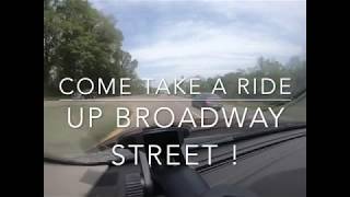 A Trip Up Broadway Street Greenville Mississippi April 2019 [upl. by Lesiram]