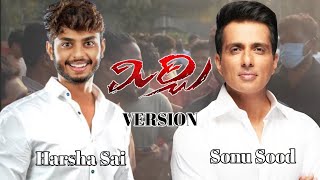 Harsha Sai New Cover Song  Harsha Sai Mirchi VersionPandagala Digivachavu Cover Song by Sonu Sood [upl. by Nirual261]