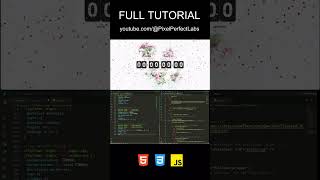 🎉 Confetti Blast with Flip Clock Countdown ⏳  Fun JavaScript Project Shorts [upl. by Kirimia396]