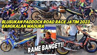 Blusukan Paddock Road Race Kapolres Cup Kejurprov Jatim 2023 Bangkalan [upl. by Nakhsa]