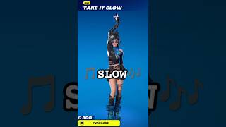 NEW TAKE IT SLOW Emote in FORTNITE fortnite short [upl. by Adnwahsar]