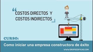 Costos Directos y Costos indirectos [upl. by Boesch707]