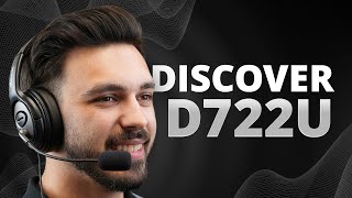 Best Sidetone Headset For Work Under 100 Discover D722U Review [upl. by Zilef]