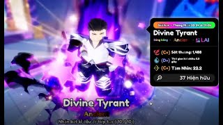 Anime Defenders  Unit mới Ancient Divine Tyrant [upl. by Milford]