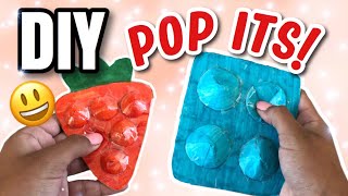 DIY POP ITS  super easy FIDGETS [upl. by Florin]