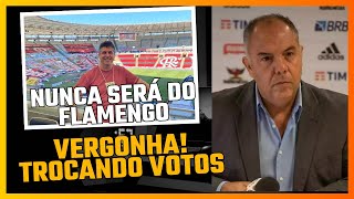 MARCOS BRAZ VOTA PENSANDO NO FLAMENGO E PASSA VERGONHA  VASCO TERÃ NOVO ESTÃDIO 777 TÃ RUIM [upl. by Ardnik]