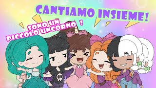 🦄 Sono un piccolo unicorno 🦄 TestoLyrics Video [upl. by Derrick]