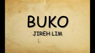 Buko  Jireh Lim Lyrics [upl. by Eimilb743]