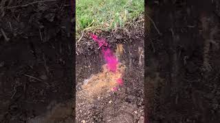 Exposed‼️⚠️Direct buried electrical cable [upl. by Josler]