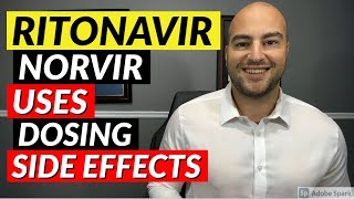 Ritonavir Norvir  Pharmacist Review  Uses Dosing Side Effects [upl. by Adnesor]