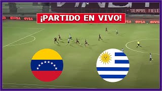 🔴 VENEZUELA vs URUGUAY EN VIVO ⚽ ¿JUEGA RONDÓN  ELIMINATORIAS 2026  LA SECTA DEPORTIVA [upl. by Laryssa]