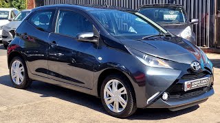 2015 15 Toyota Aygo XPression 10 VVTI 5Dr in Electro Grey 39k Miles 7 Services NIL Tax £7000 [upl. by Nashoma]