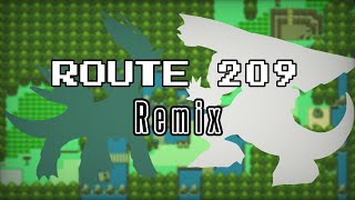 Pokémon DPPT Route 209 Remix  FNF Sinnoh Showdown OST [upl. by Gerius]